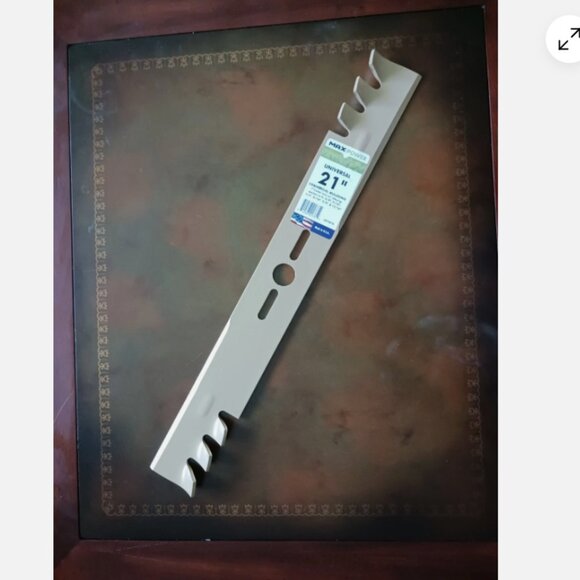 21-Inch Universal Gold Metal Comercial Mulching Lawn Mower Blade 331981B - Picture 11 of 12